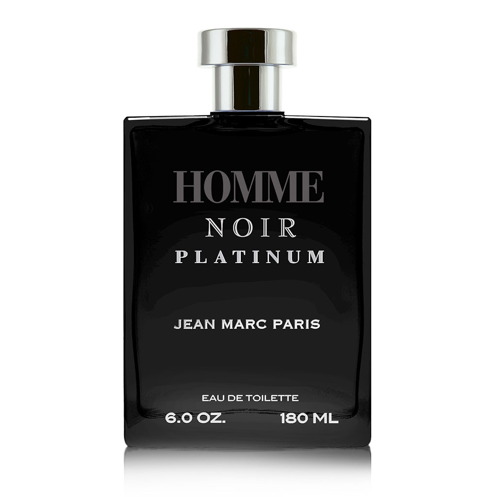 Homme Noir Platinum Eau de Toilette Spray 180ml/6oz Jean Marc Paris