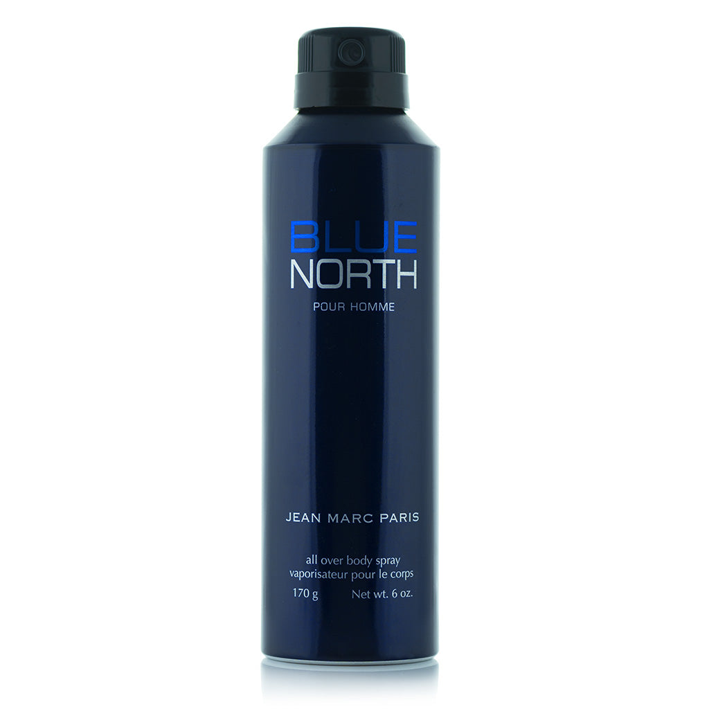 Blue North Body Spray 6oz/170g Jean Marc Paris