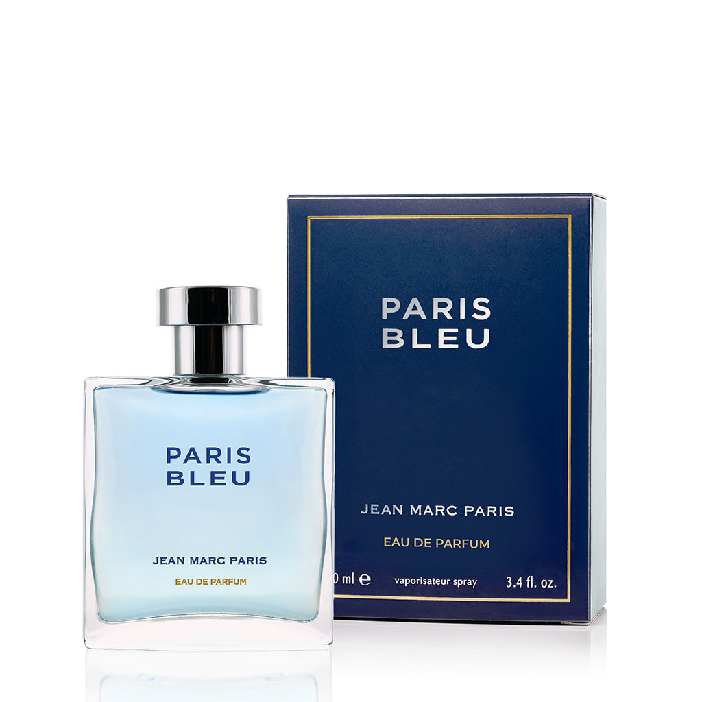Jean Marc Paris Paris Bleu Homme Eau de Toilette Spray, 3.4 fl. oz.