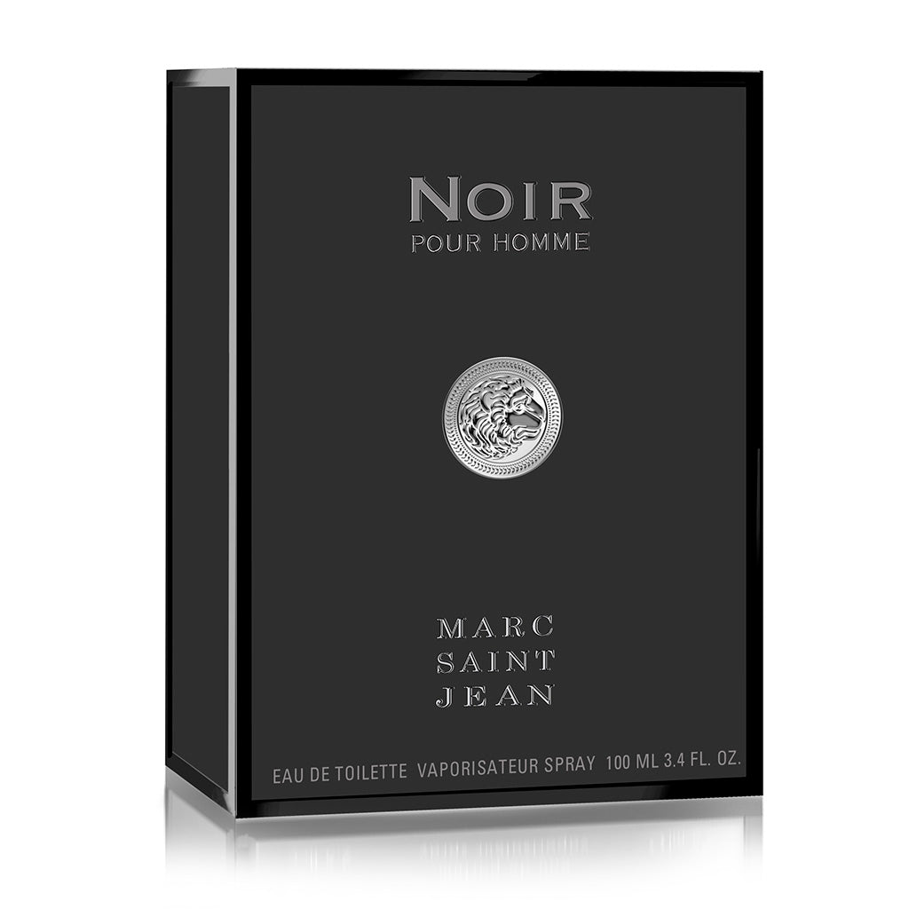 Marc Saint Jean Noir Pour Homme 3.4 oz / 100ml Eu de Toilette