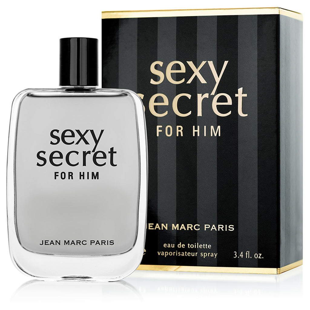 Sexy Secret Pour Homme Eau de Toilette Spray 100ml/3.4oz – Jean Marc Paris